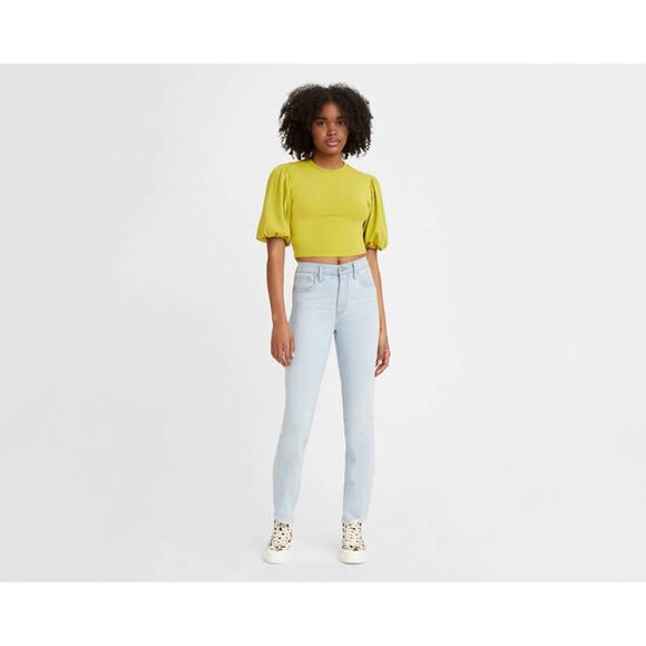 Levi's 724 High Rise Straight Leg Jeans Size 32 NWOT - Picture 4 of 8